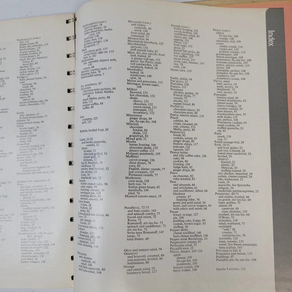 Betty Crocker Good and Easy Cookbook 1971 1973 Spiral Bound Vintage Golden Press